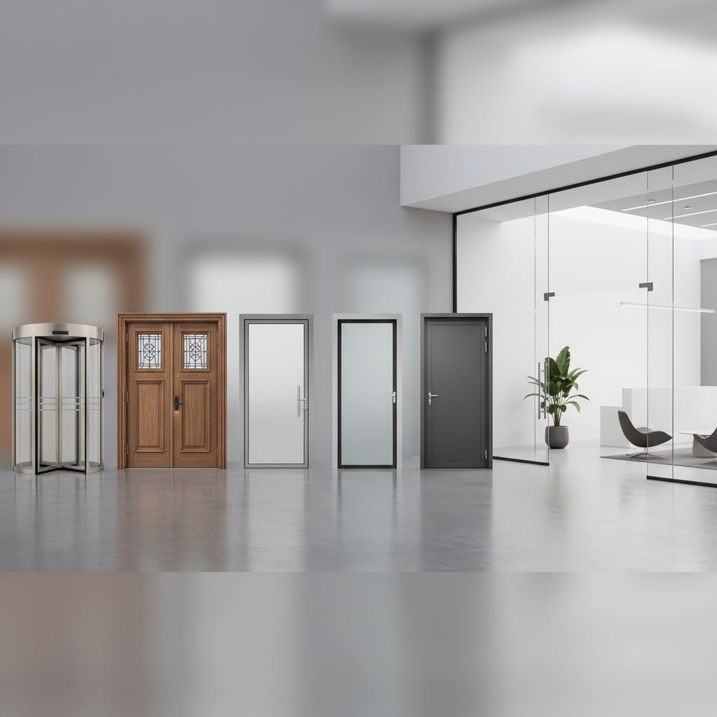 Image illustrant Choisir la Porte Idéale pour Vos Locaux Professionnels : Un Guide Complet