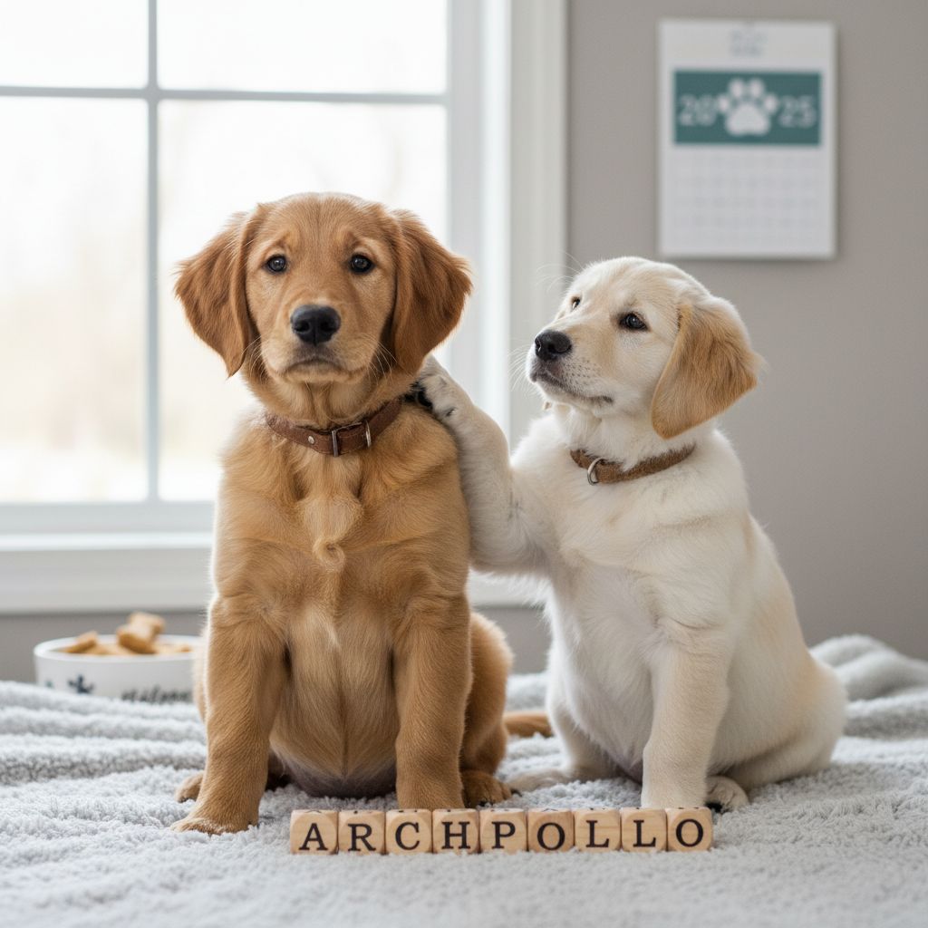 Image illustrant Meilleurs noms en A pour les chiens nés en 2025 — Chien-Chien