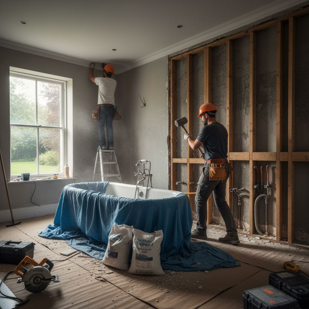 Image illustrant Rénovation de salle de bain