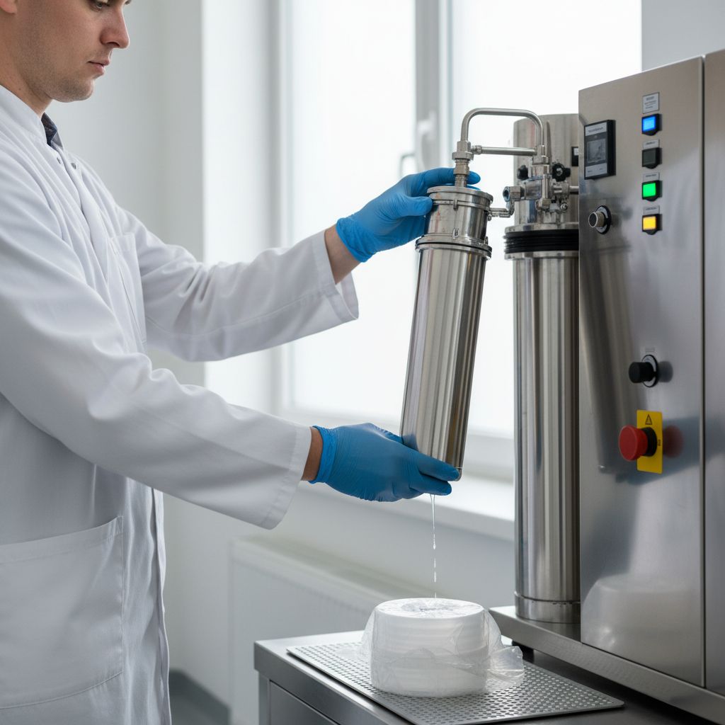 Image illustrant Remplacement Systèmes Filtration : Expertise Sécurisée