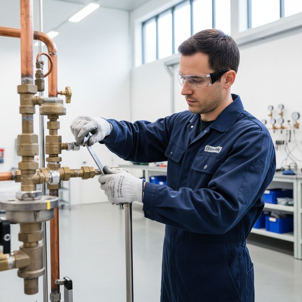 Réparation de Systèmes de Gaz 5 Image illustrant Réparation de Systèmes de Gaz