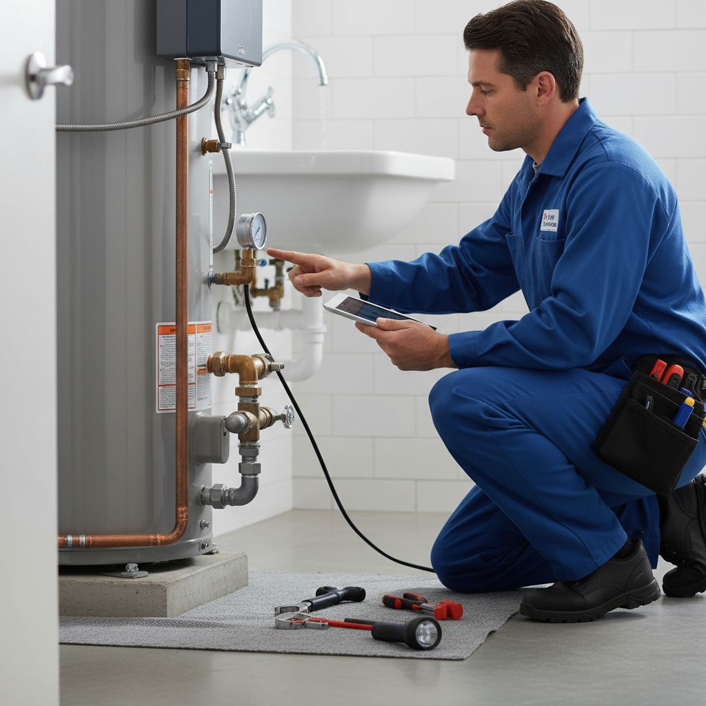 Image illustrant Inspection Annuelle Plomberie : Évitez les Pannes !