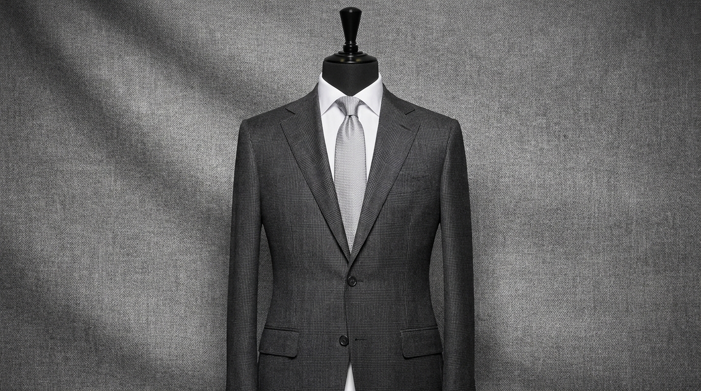 Costume Gris sur mesure | Costume Privé Paris - Nuance et motifs : comment obtenir le bon rendu avec votre costume