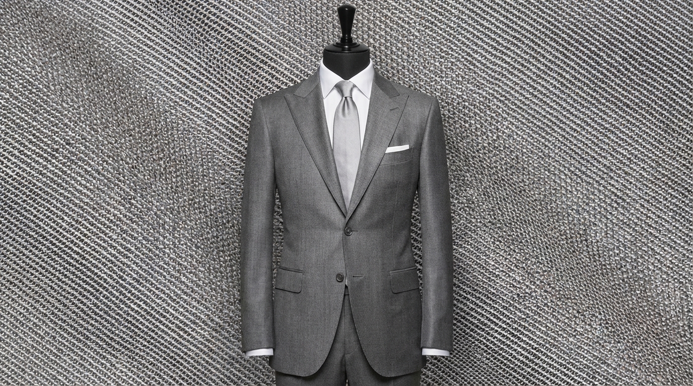 Costume Gris sur mesure | Costume Privé Paris - Entretien, saisonnalité et tenue de la couleur