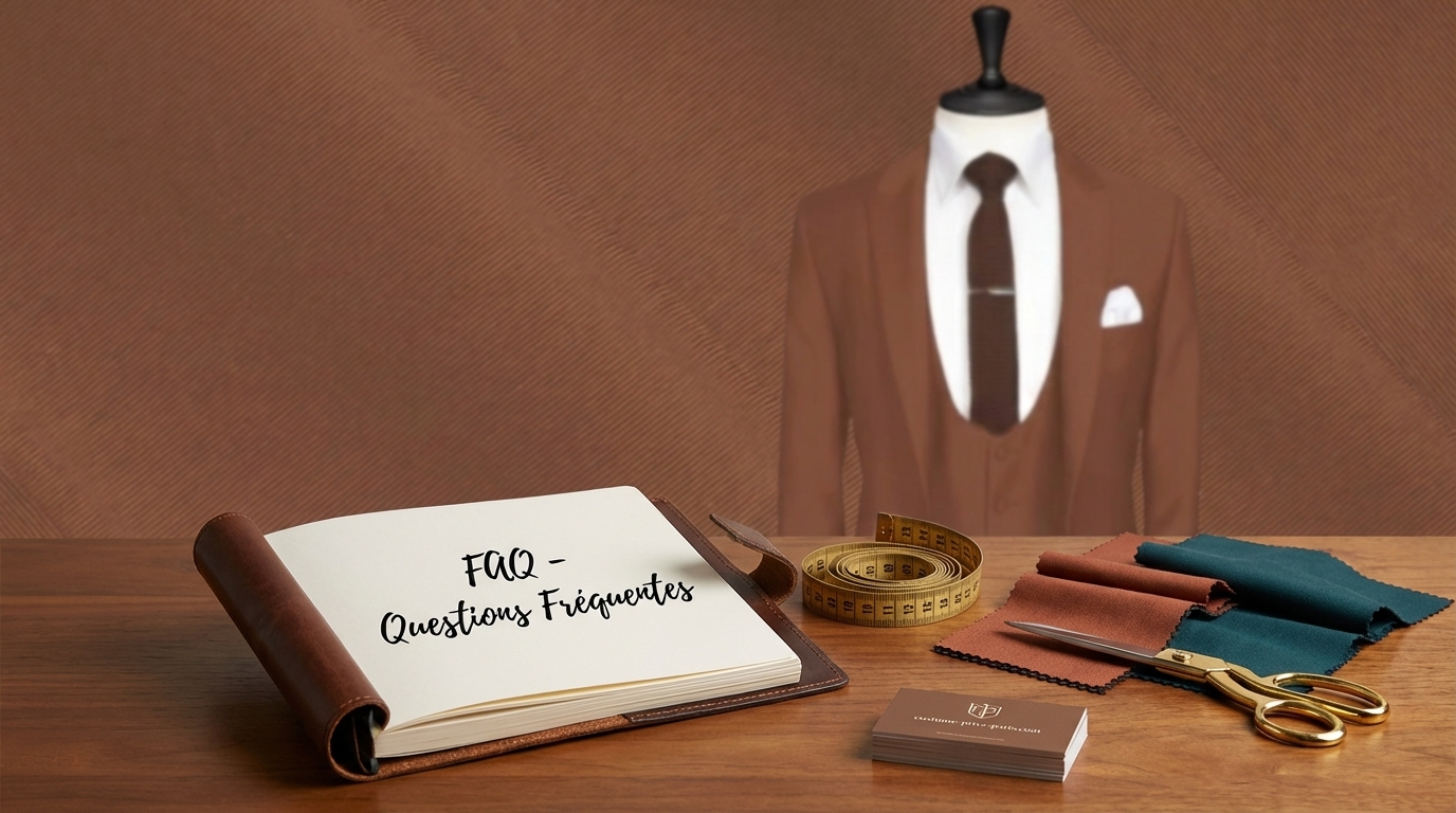 Costume sur mesure Paris 10e - Questions Fréquentes