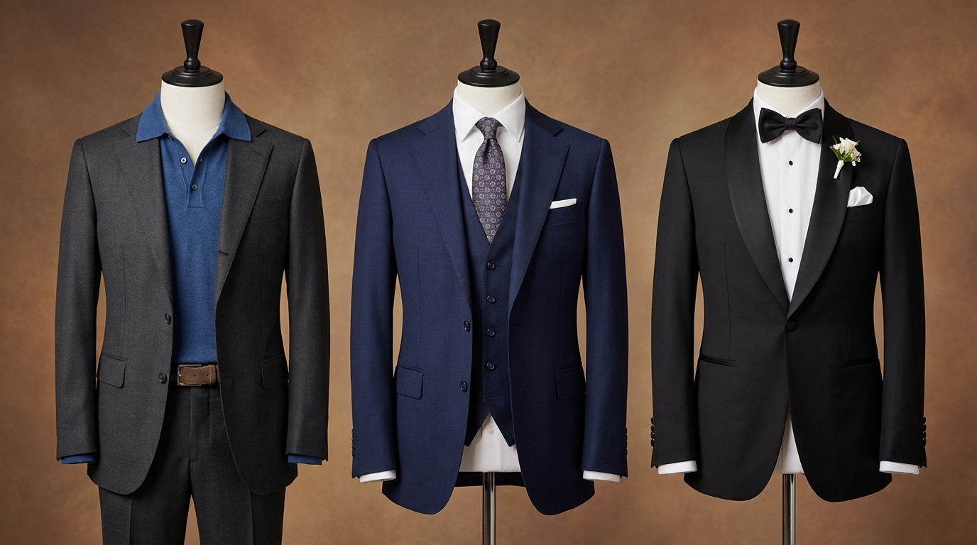 Costume sur mesure Paris 1er - Style pour Paris : bureau, week-end, cérémonie sans changer de logique