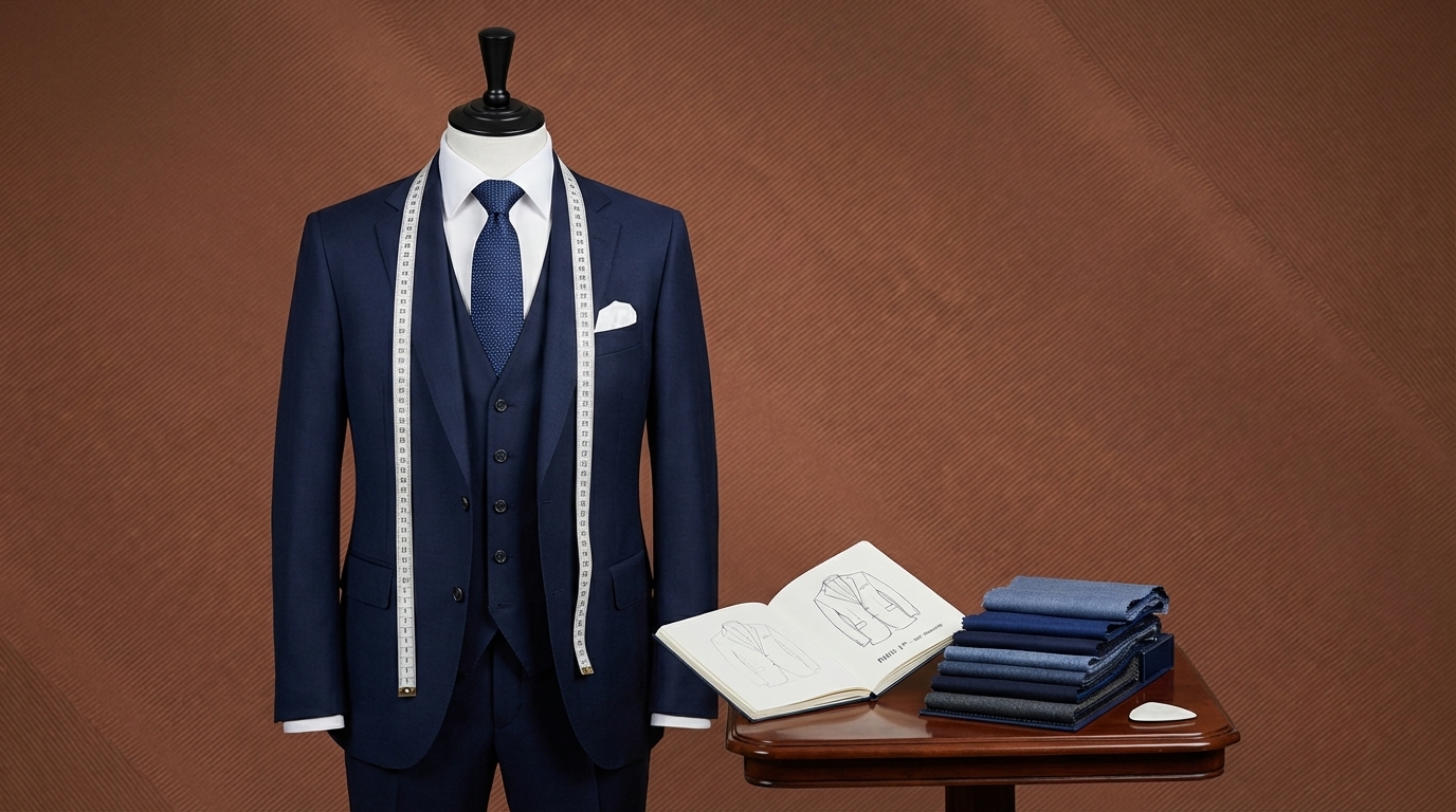 Costume sur mesure Paris 1er - Costume sur mesure Paris 1er : process clair, délais cadrés et essayages maîtrisés