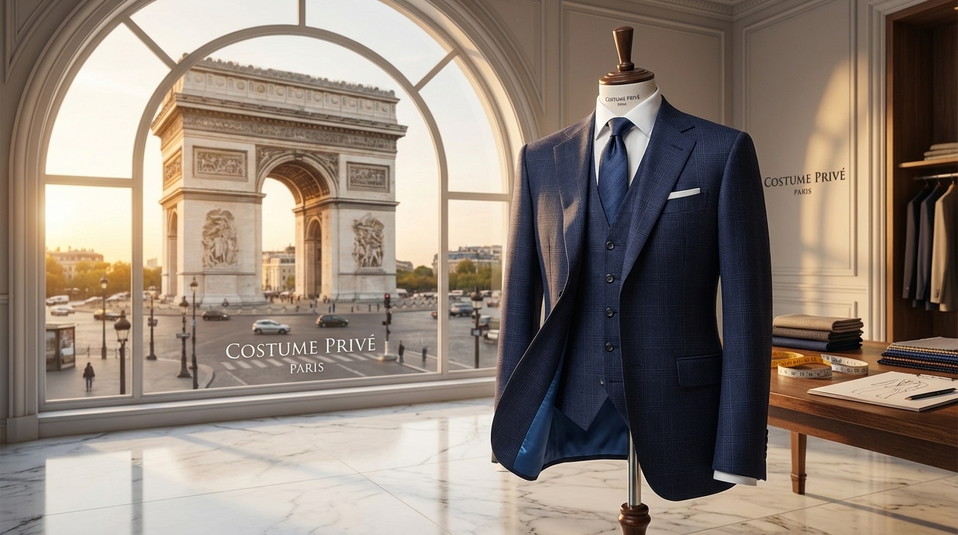 Comment choisir un costume sur mesure Paris 16 Porte Maillot