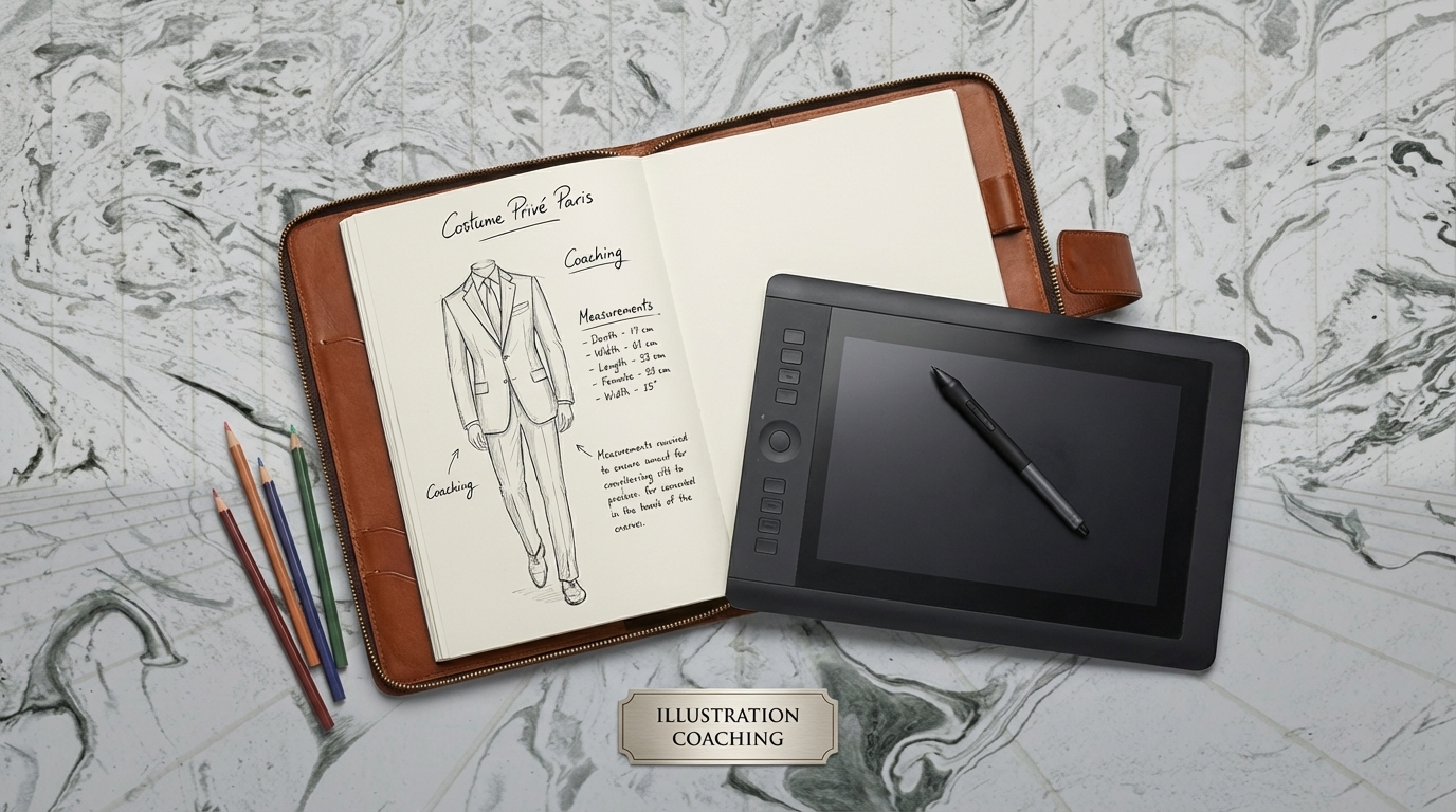 illustration Coaching | Costume Privé Paris