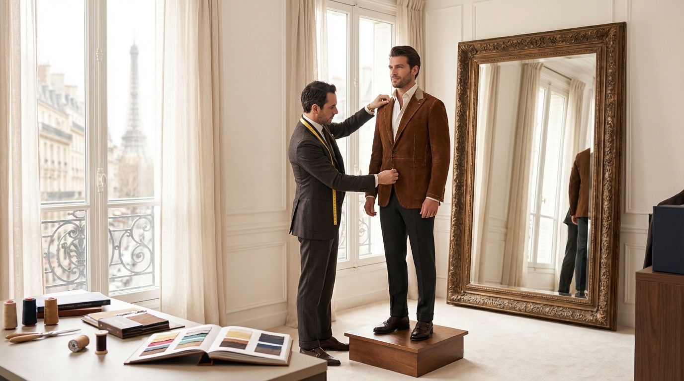 Tailleur costume homme Paris : L'expérience sur mesure avec Costume Privé Paris — image de couverture