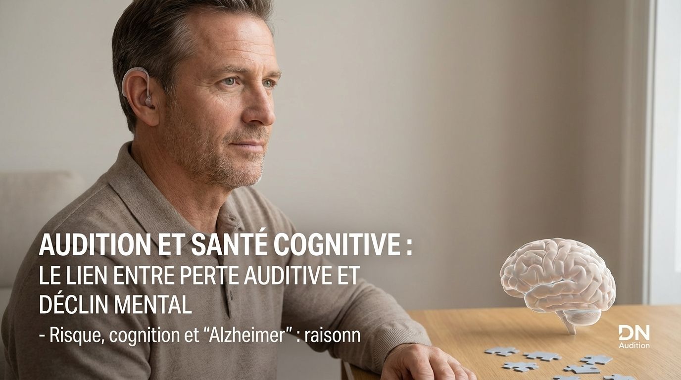 Audition et Sant&eacute; Cognitive : Le Lien Entre Perte Auditive et D&eacute;clin Mental - Risque, cognition et &ldquo;Alzheimer&rdquo; : raisonn