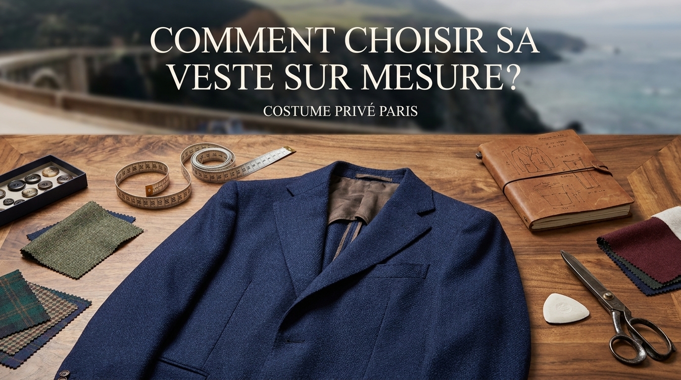 Comment choisir sa veste sur mesure? | Costume Privé Paris — image de couverture