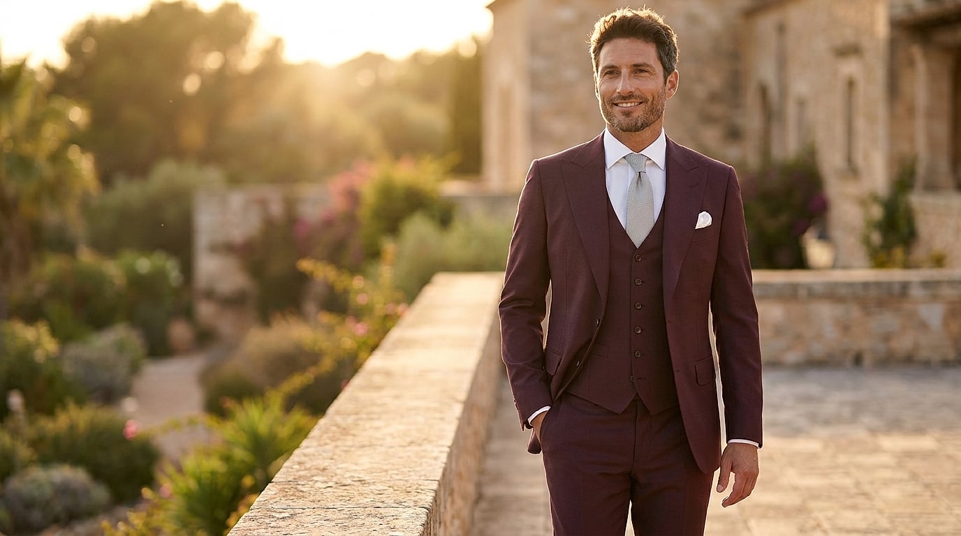 Costume de cérémonie demi mesure | Costume Privé Paris - Nuances et textures : sortir du classicisme