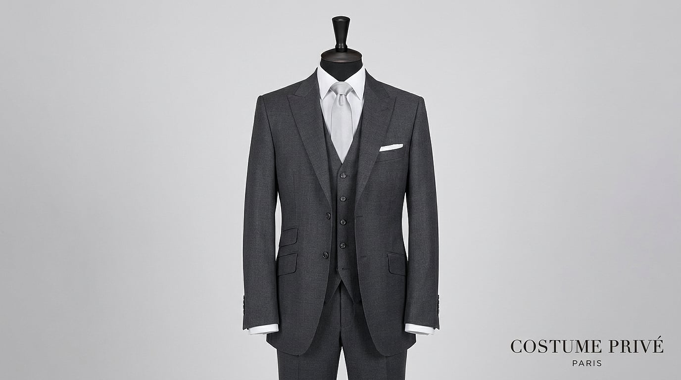 Costume de cérémonie demi mesure | Costume Privé Paris - La précision des mesures pour un confort durable