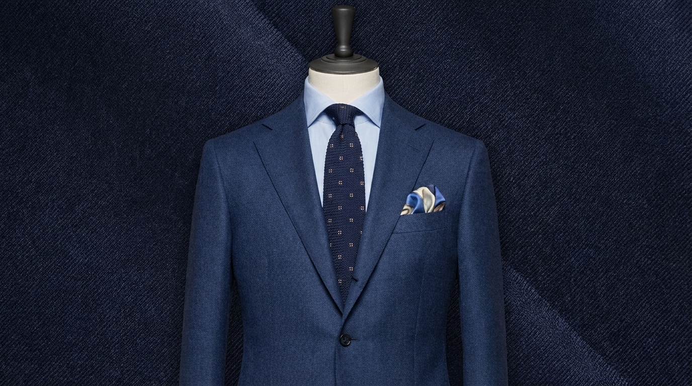 illustration 3 questions pour choisir son costume bleu | Costume Privé Paris