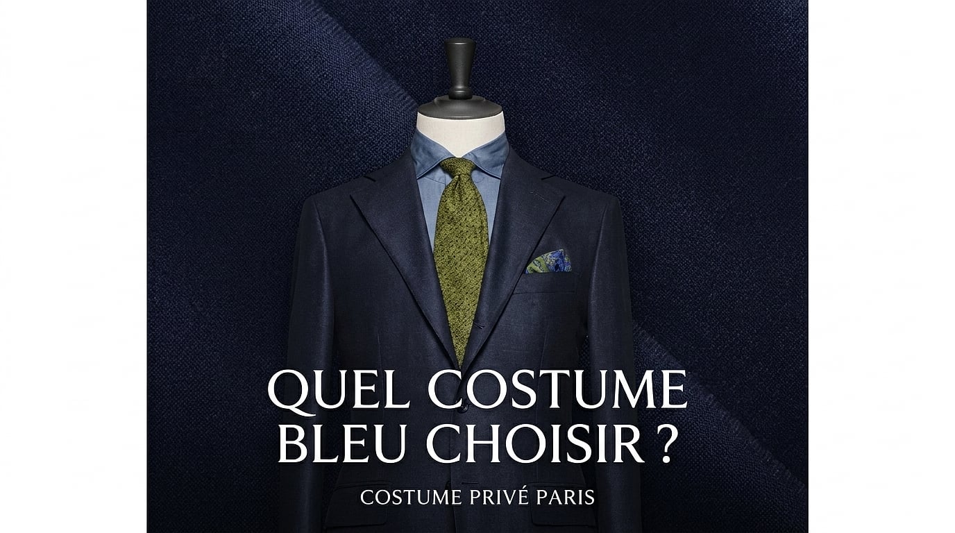 Quel costume bleu choisir? | Costume Privé Paris — image de couverture