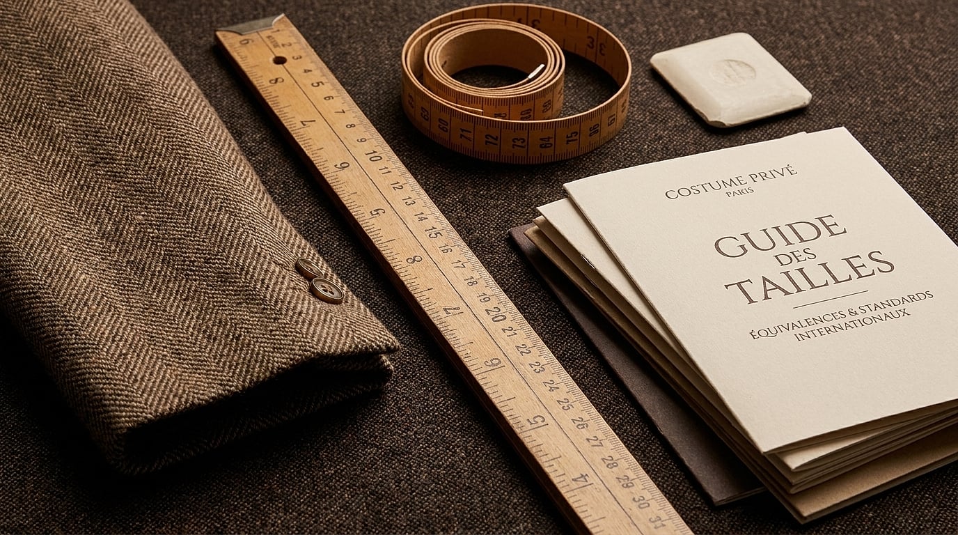 taille - Guide des équivalences et standards internationaux