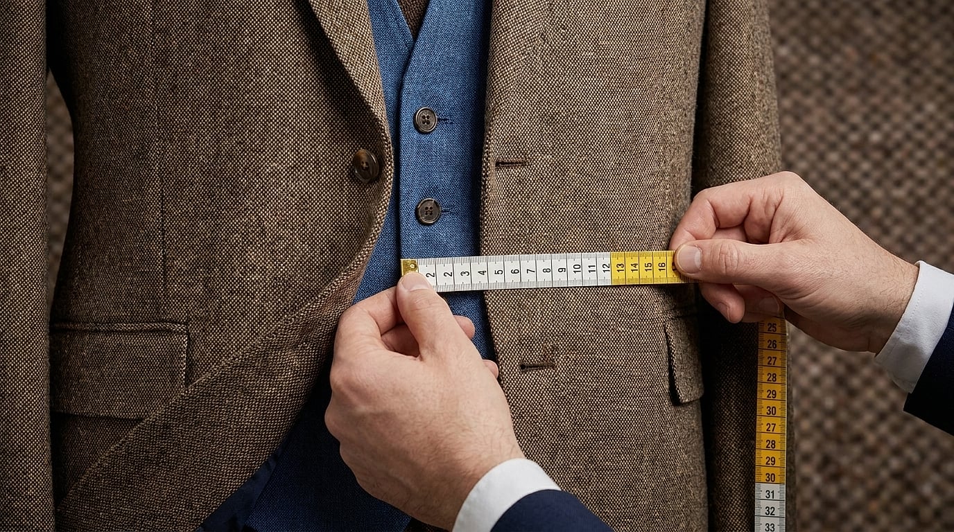 taille - Prendre ses mesures pour un blazer ajusté