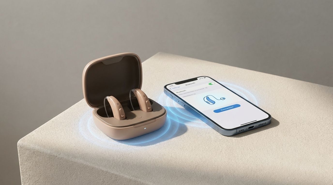 Technologies appareils auditifs : connectivité Bluetooth, recharge et IA - Connectivité Bluetooth : comment obtenir une