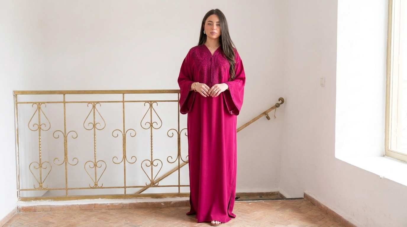 gandoura femme moderne style épuré