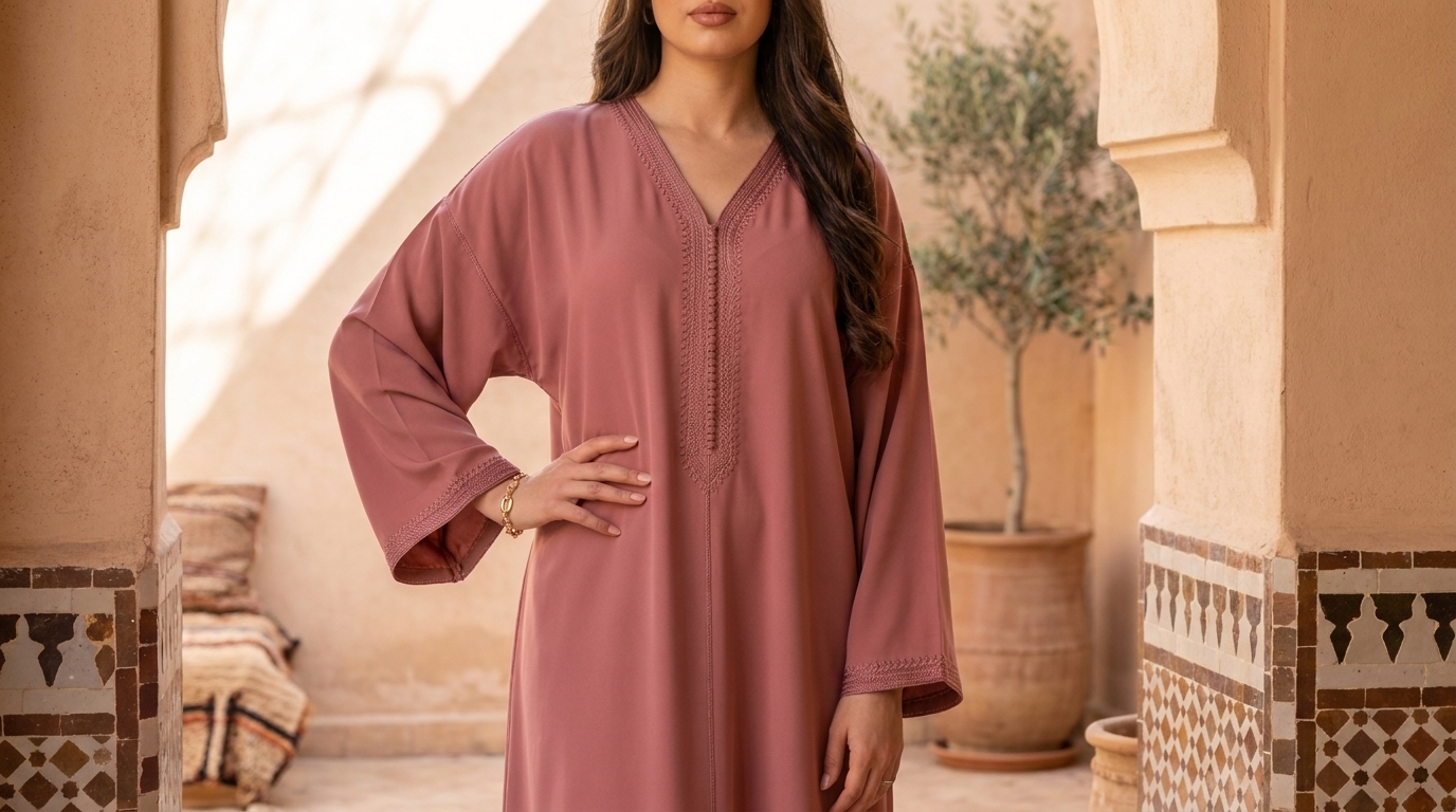 gandoura femme moderne - La métamorphose de la gandoura femme moderne entre héritage et minimalisme