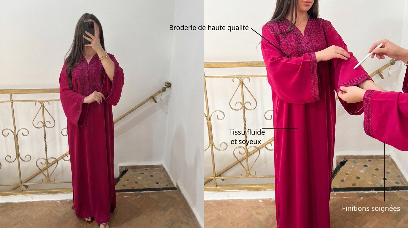 gandoura femme moderne - Réussir son achat en ligne : les points de contrôle de la qualité