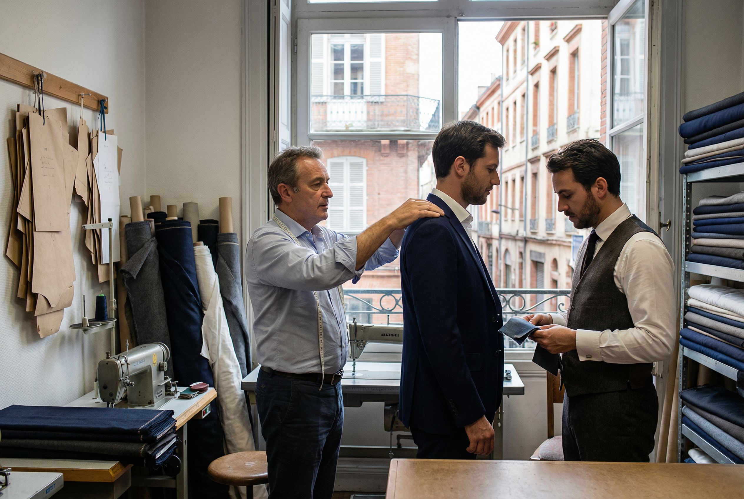 Tailleur Costume Travail Homme Toulouse : L'excellence du sur-mesure professionnel
