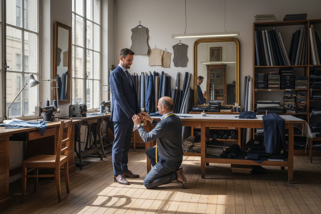 Découvrez Tailleur costume homme Lyon