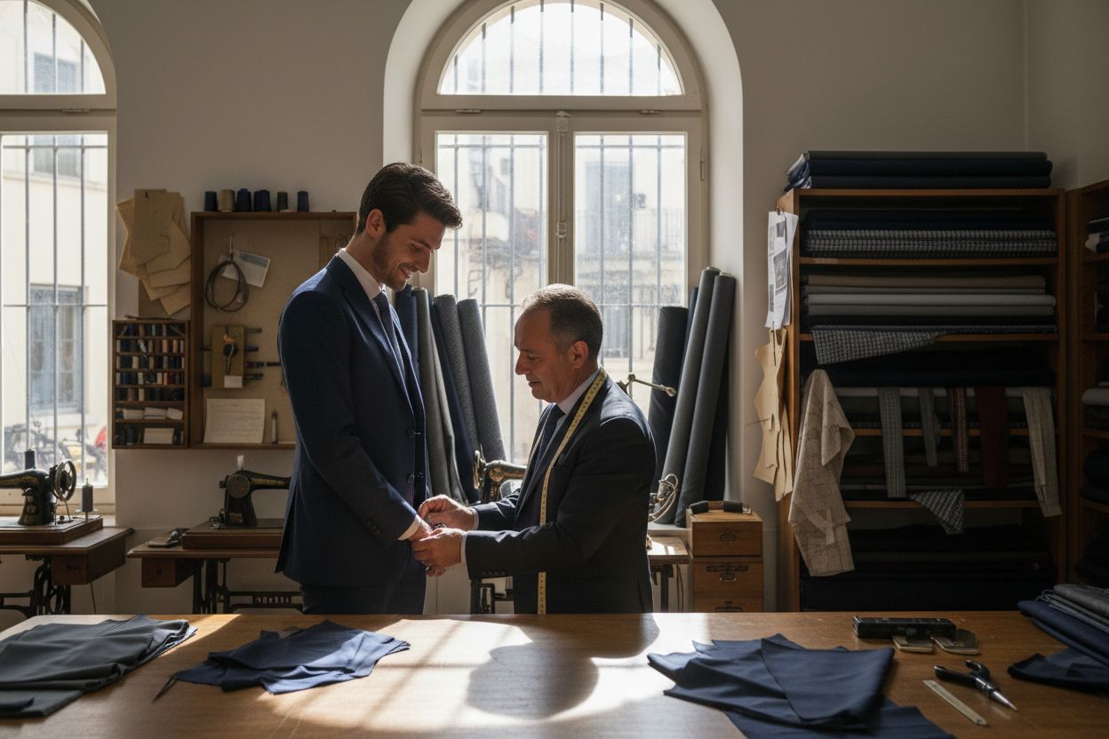 Découvrez Tailleur costume homme Nice