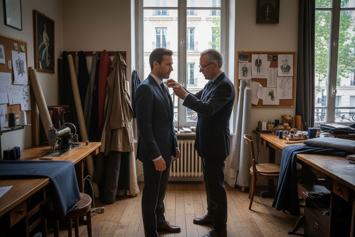 Découvrez Tailleur costume homme Paris