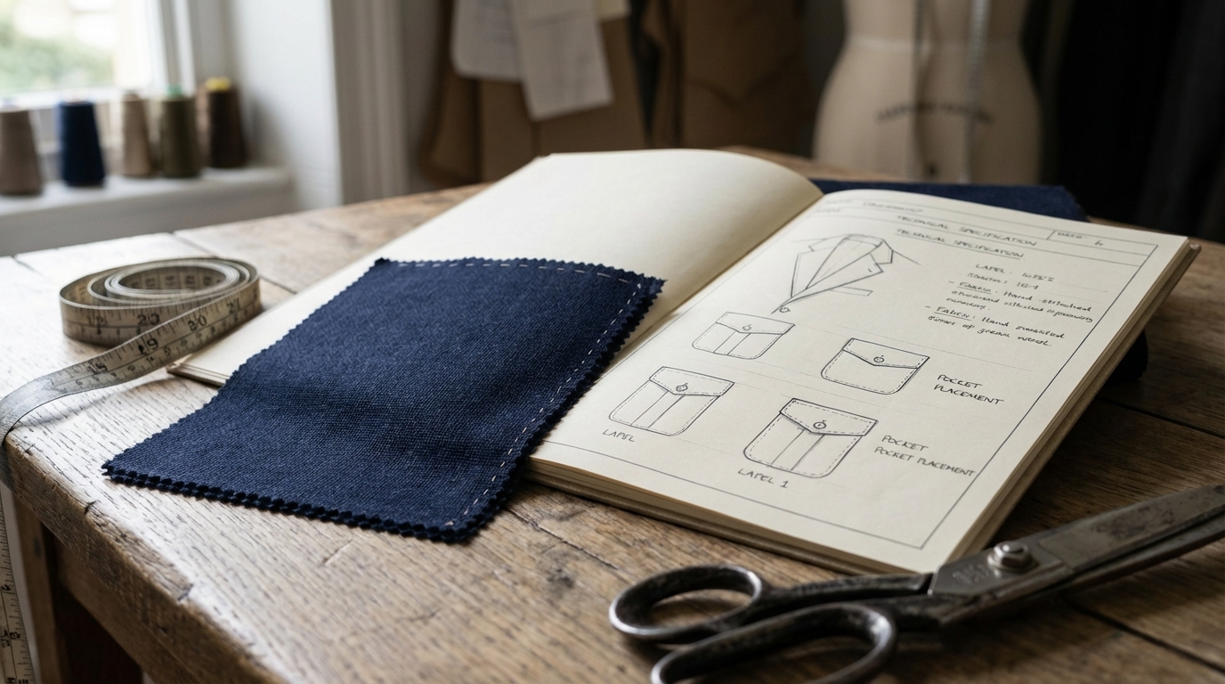 Illustration : Critères pour Évaluer un Devis Costume Demi Mesure