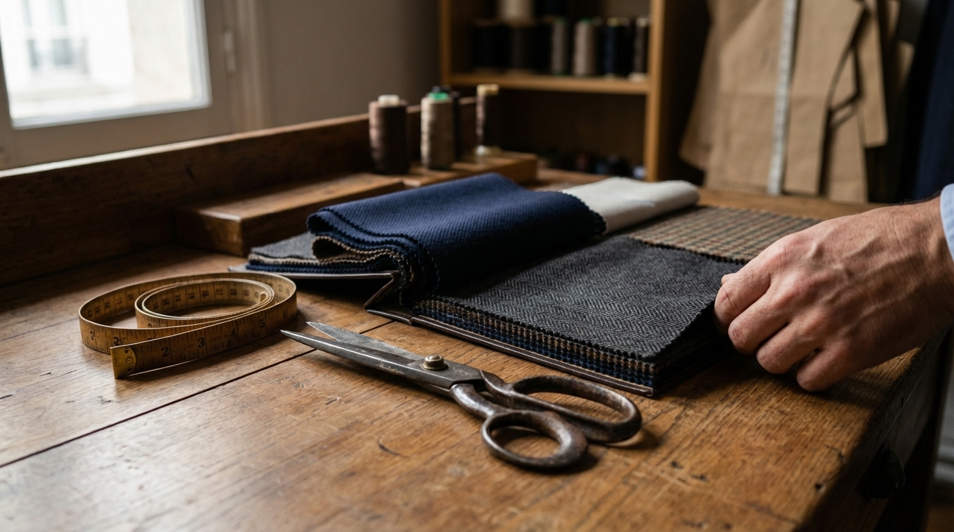 Critères pour Évaluer un Devis de Costume Demi Mesure Illustration : Critères pour Évaluer un Devis de Costume Demi