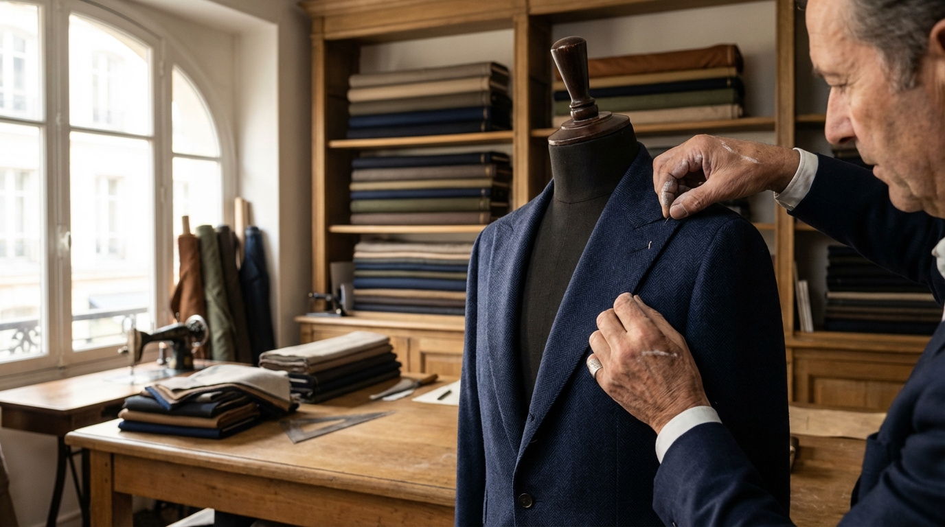 Devis Costume Demi Mesure à Courbevoie | Costume Privé Paris