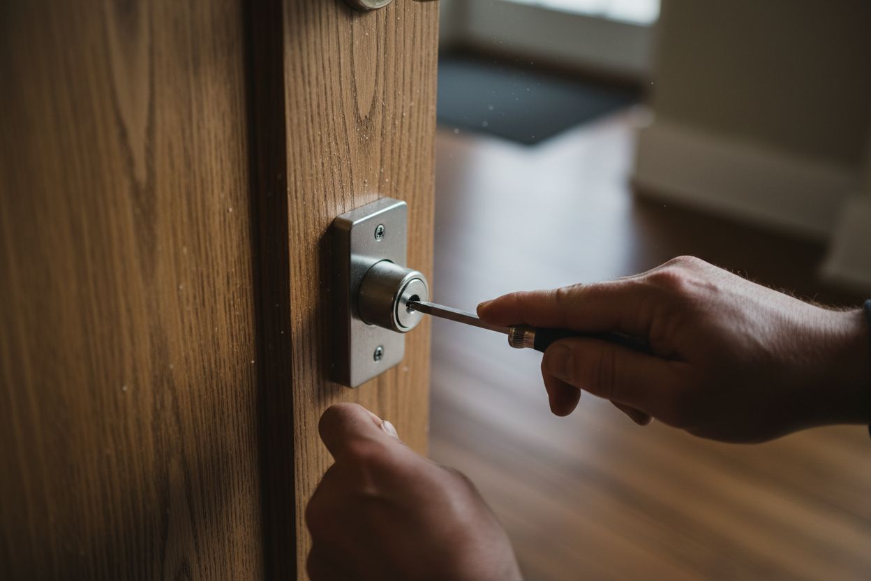 Installation de verrous 3 Installation de verrous