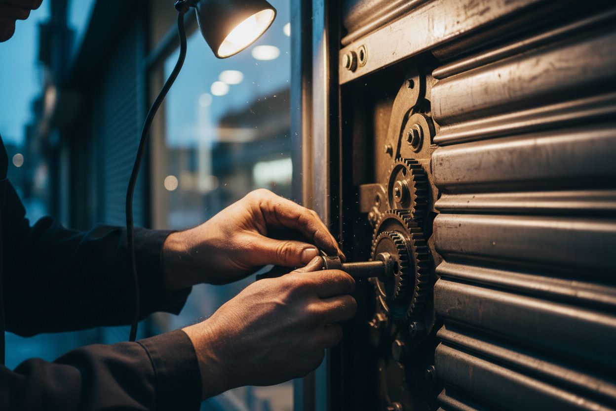 Réparation rideaux métalliques