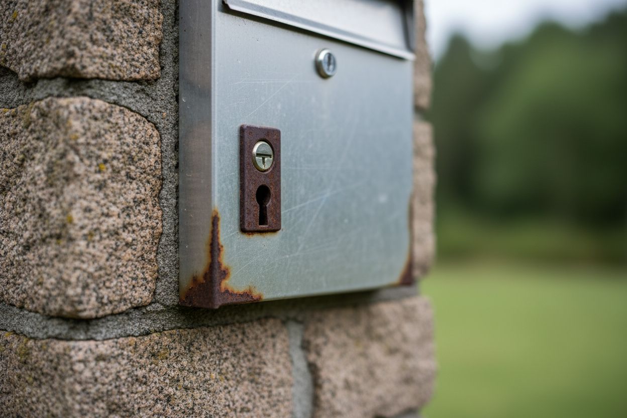 Réparation boîte aux lettres
