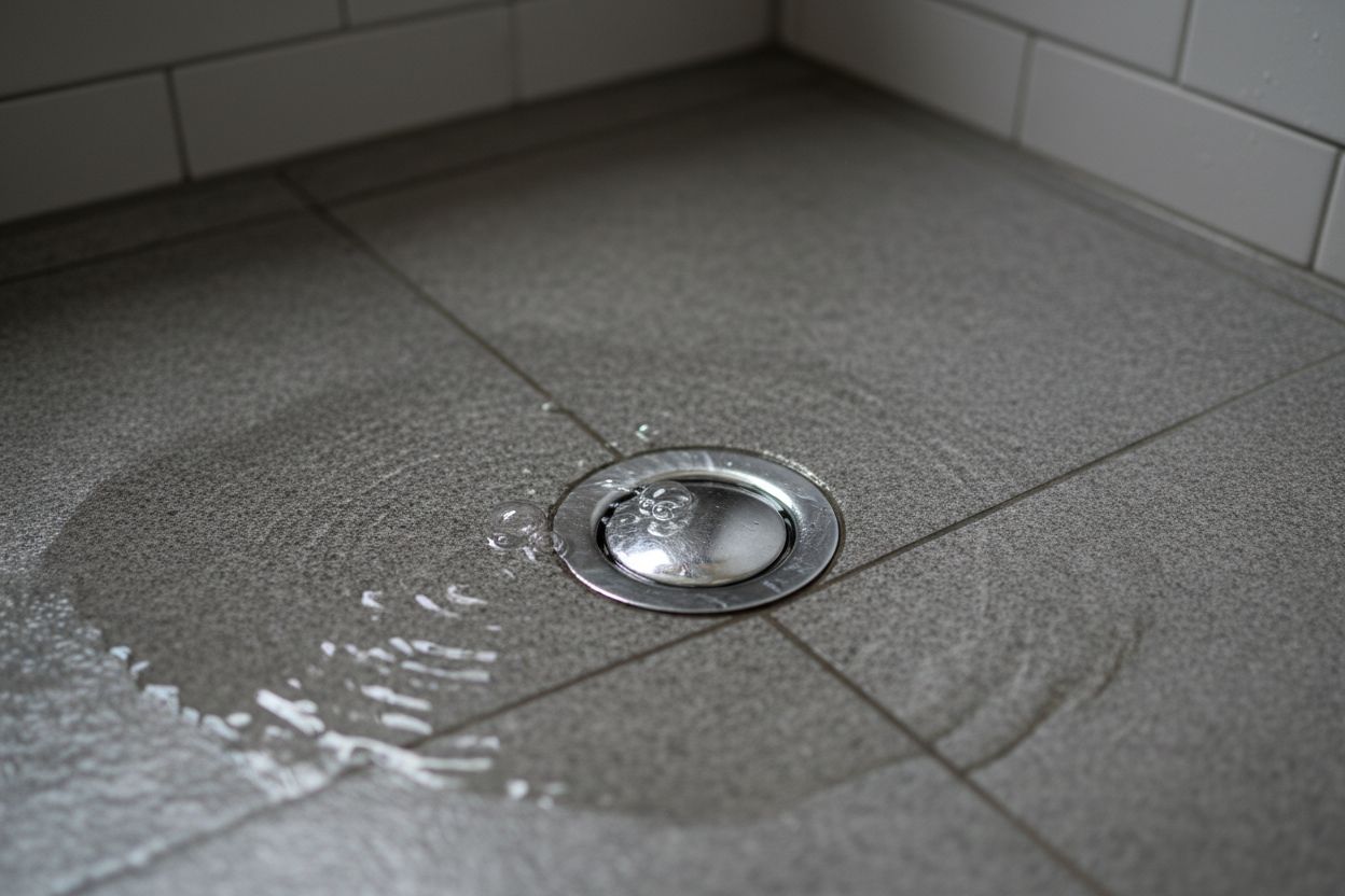 Pourquoi votre douche est-elle bouchée ?