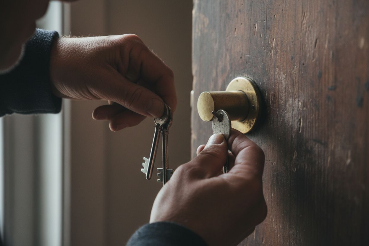 Réglementation et droits pour changer la serrure après séparation