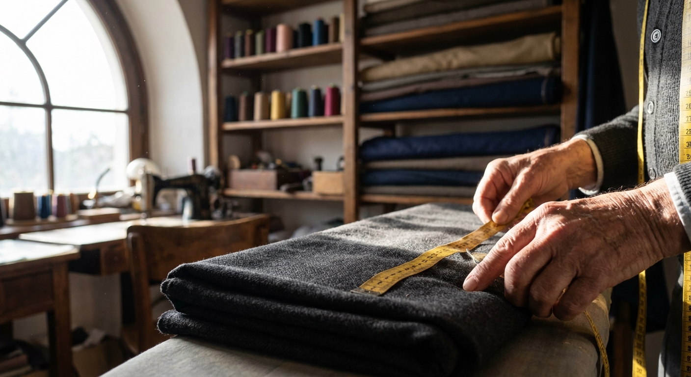 Les étapes clés pour un costume sur mesure