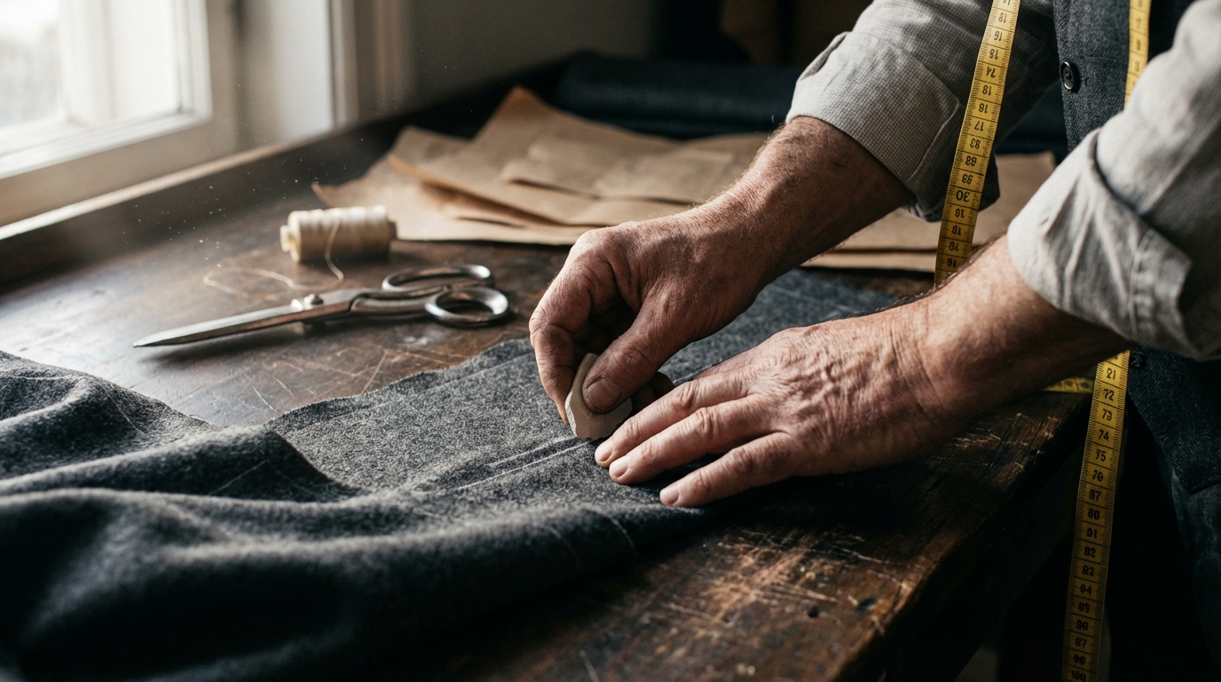 Les Étapes de Confection d'un Costume Sur-Mesure