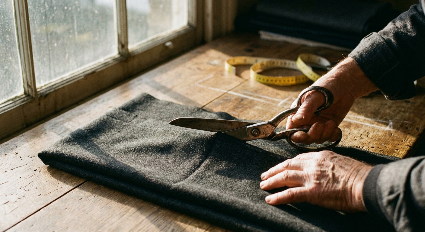 Les étapes de création d'un costume sur mesure