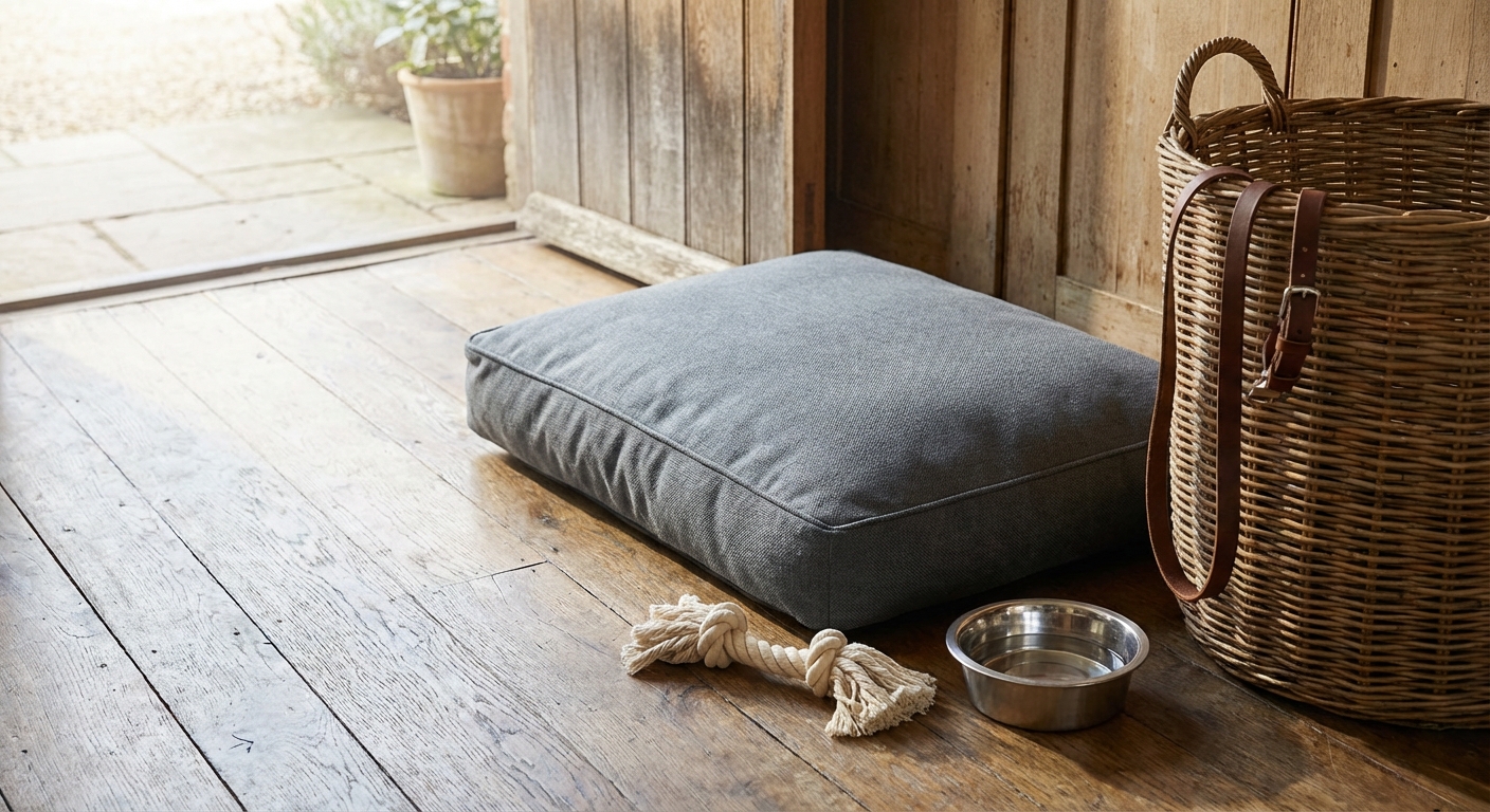 Préparation avant l'arrivée du chien