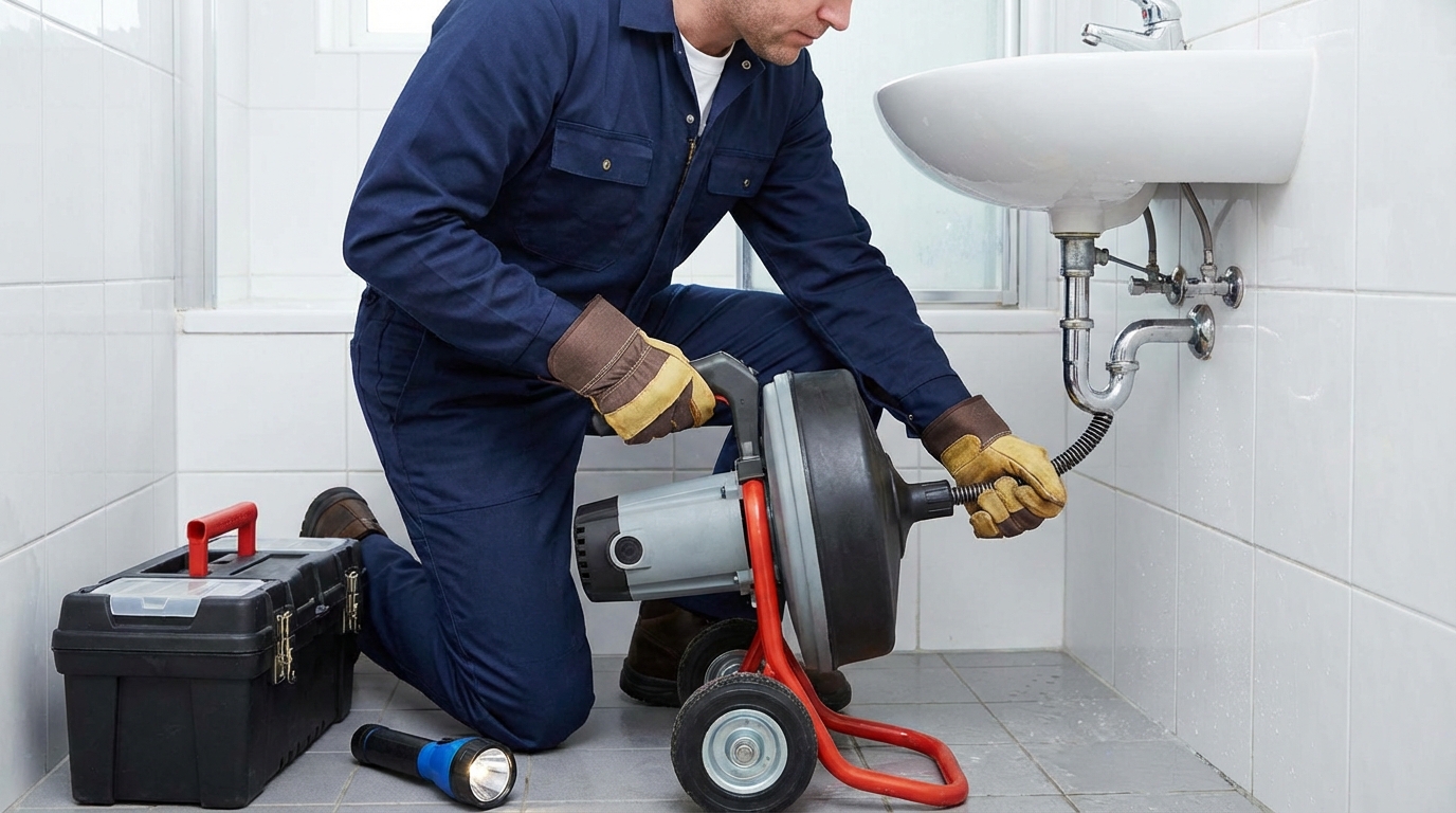 Canalisation bouchée : les méthodes professionnelles de débouchage - Le furet professionnel pour les bouchons localisés