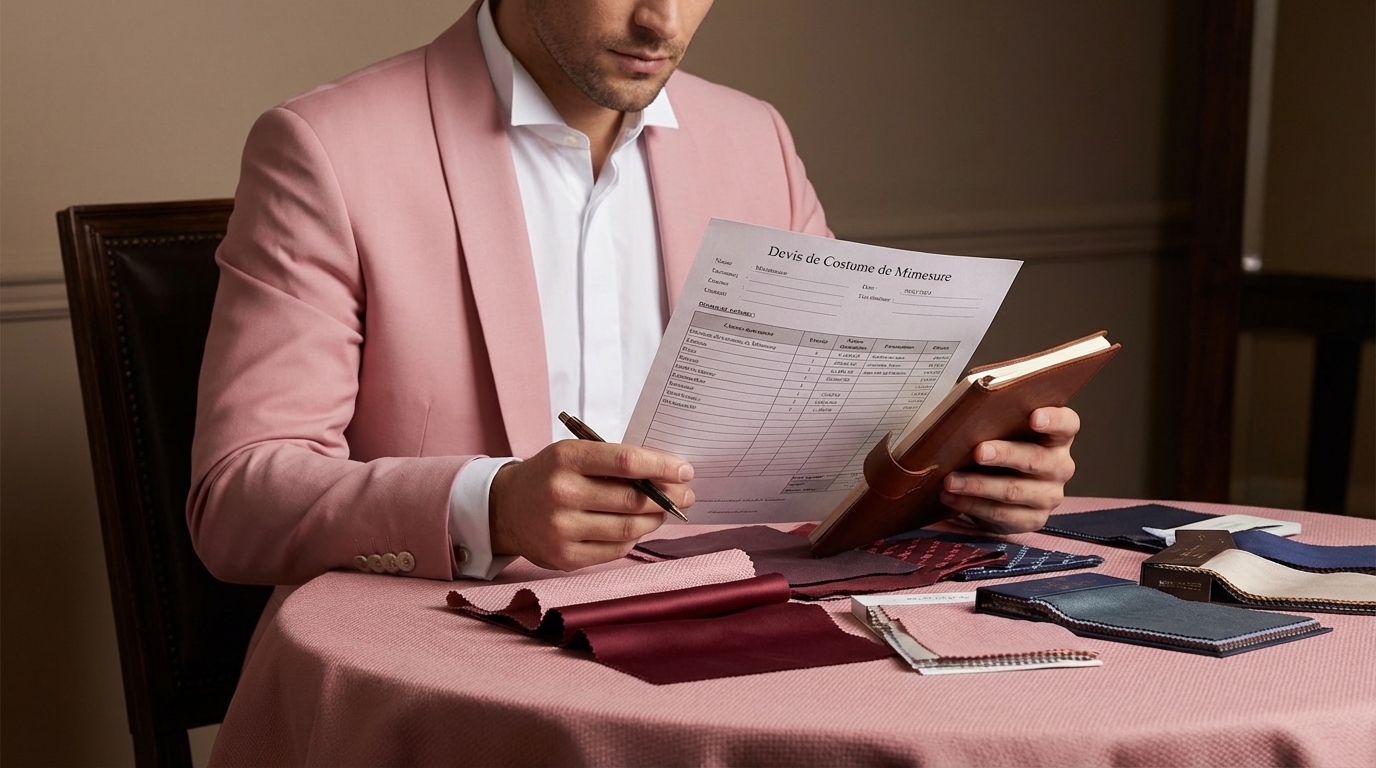 lecture devis costume demi mesure à Sevran conseils pratiques