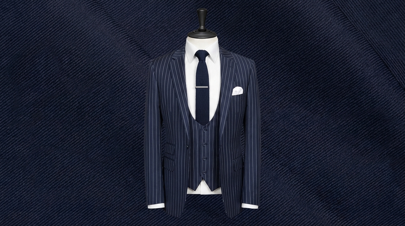 Costume rayé sur mesure : élégance, morphologie & style | Costume Privé Paris - Pourquoi le costume rayé sur mesure rest