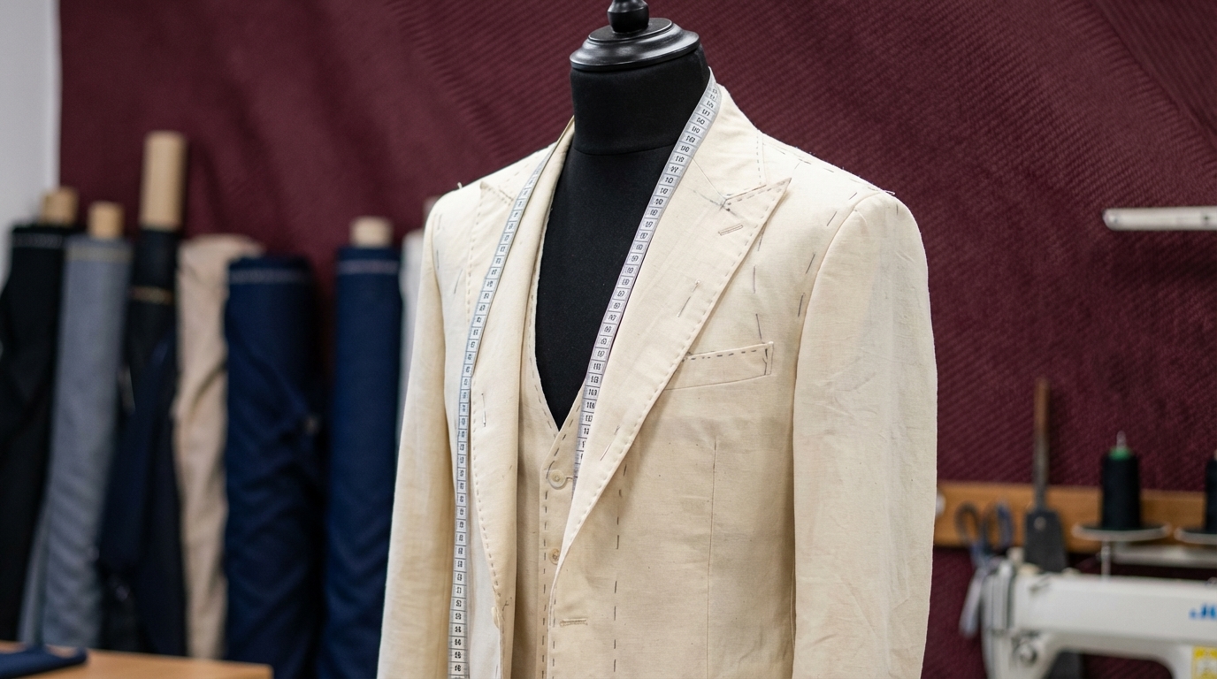 prix costume demi mesure Gennevilliers essayage costume