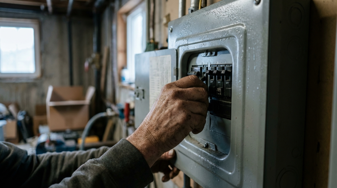 Illustration : Sécuriser le réseau électrique face à l'humidité
