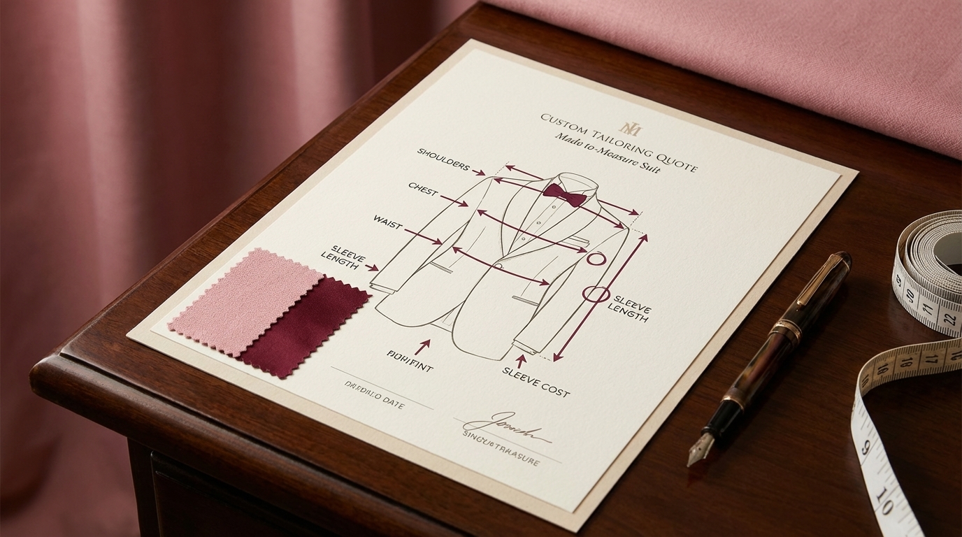 Quel devis costume demi mesure à Saint-Ouen vérification du devis