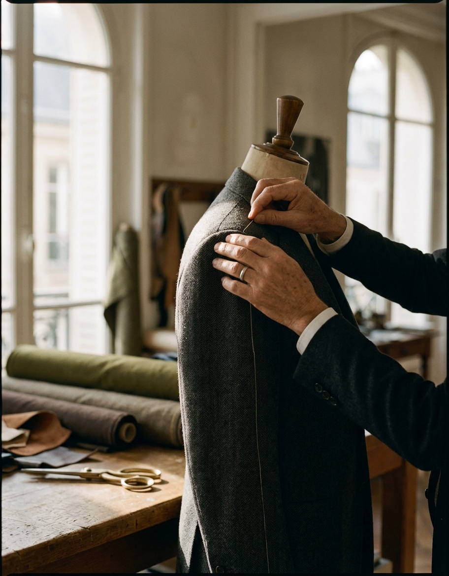 Pourquoi opter pour un costume sur mesure à Paris ? Illustration : Pourquoi opter pour un costume sur mesure à