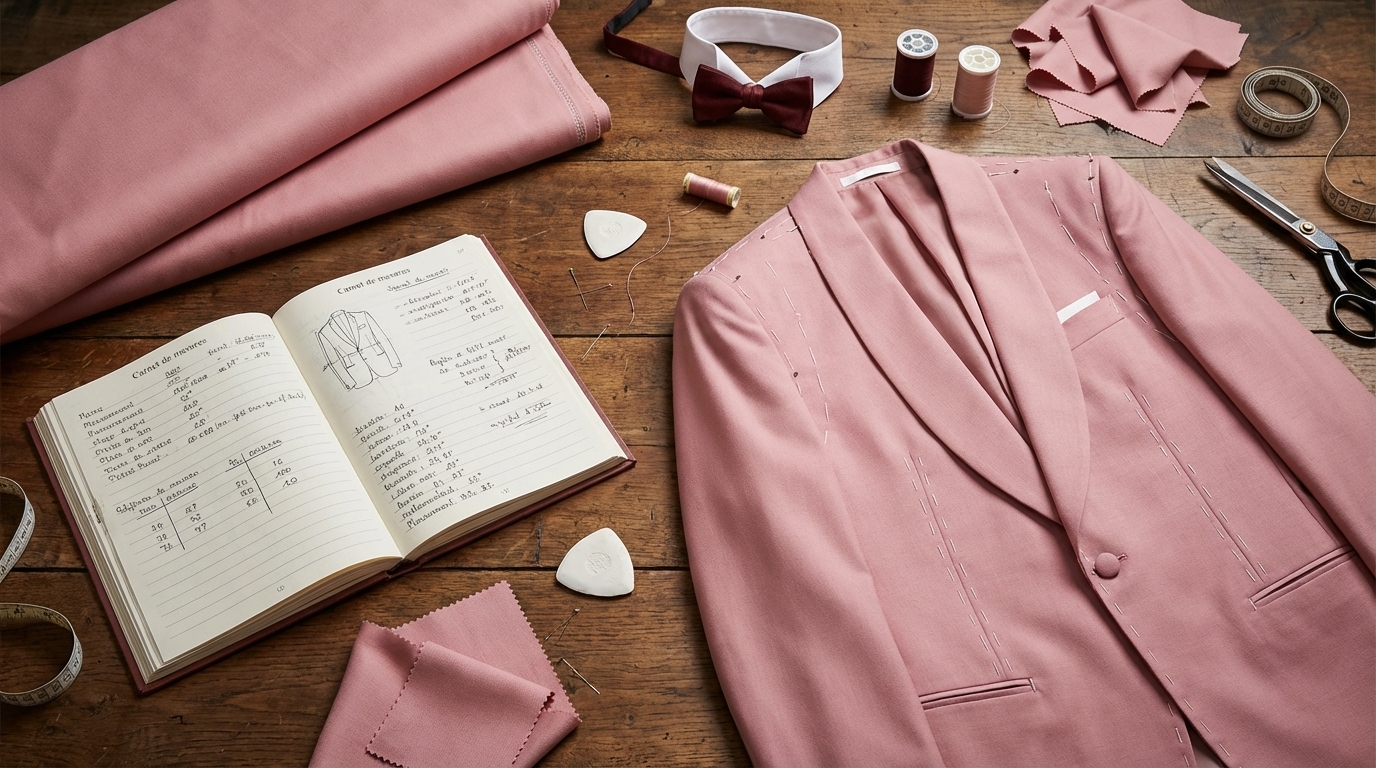 devis costume demi mesure à Asnières-sur-Seine prise de mesures et ajustements